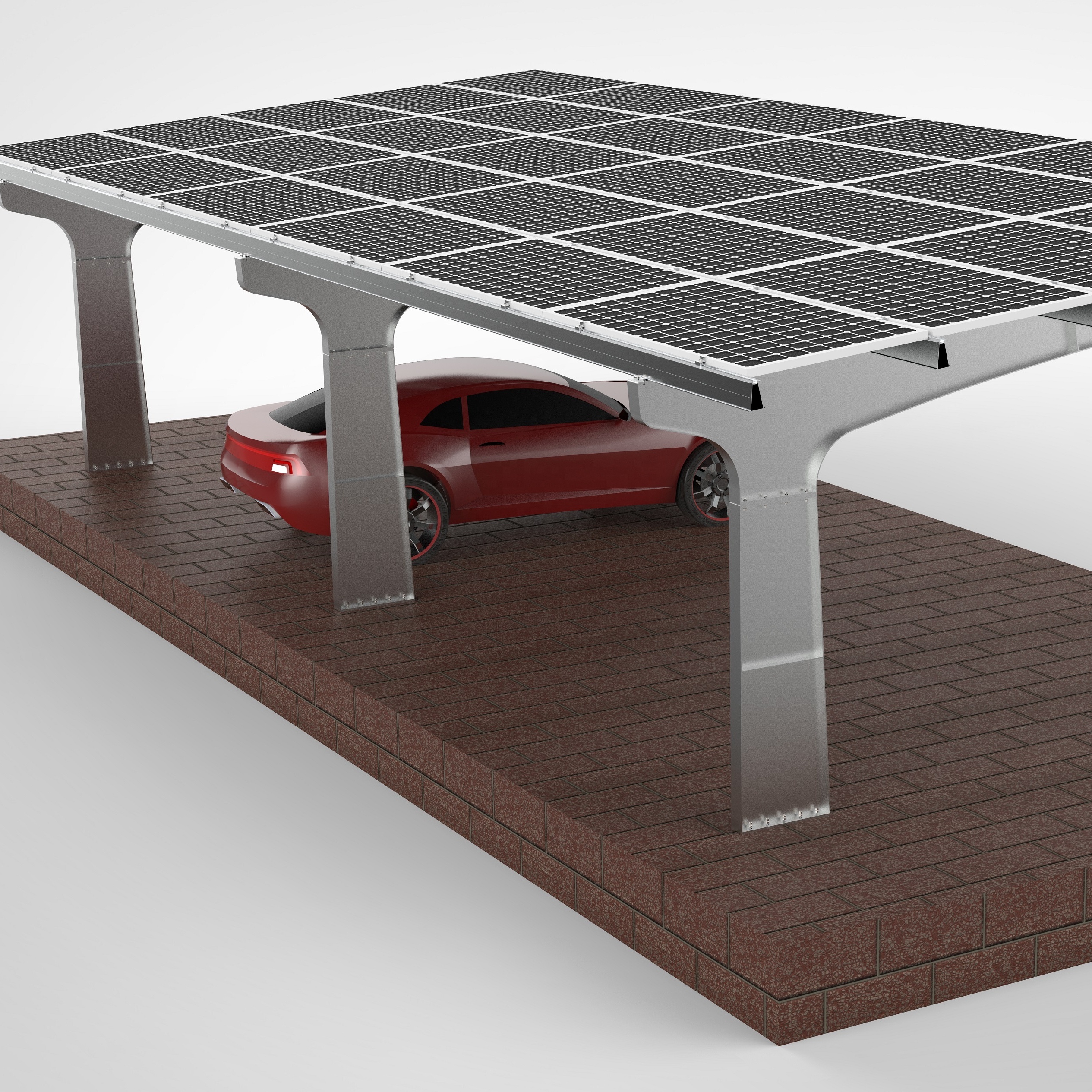EmperySolar <strong>2026</strong> Anodized AL6005-T5 Stainless Steel <strong>Solar</strong> <strong>Panel</strong> System for Home Carport Roof <strong>15</strong>-Year Warranty