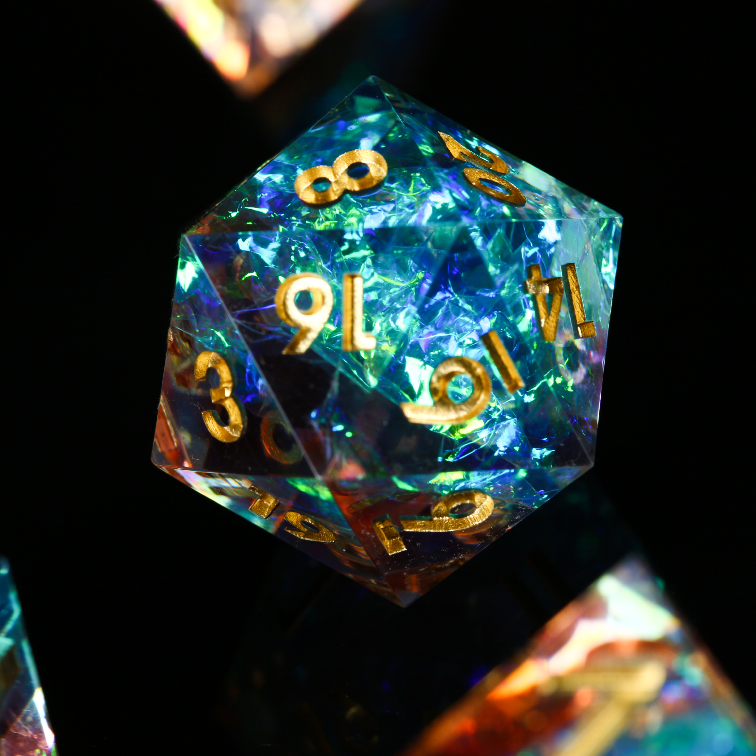 Рождественские объемные игральные кости, оптовая продажа, настольная игра, ролевые кости для семьи