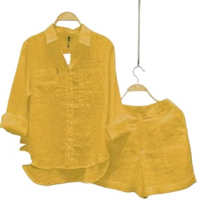 Bdbh Cardigan et Ensemble Sportif Couleur Unie, Style Occidental Décontracté, Tendance Printemps-Été, Effet Rajeunissant - Product Image 2
