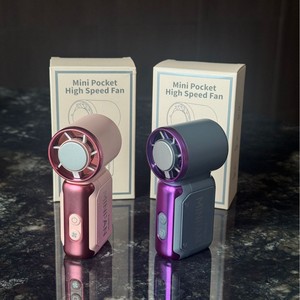 Mini Pocket High Speed <b>Fan</b> K813 Brushless Motor USB Rechargeable <b>Handheld</b> Cooling <b>Fan</b> Portable Outdoor Use - Product Image 1