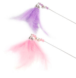 Giocattolo Interattivo per Gatti con Bacchetta e Piuma Certificato CE Divertente Bacchetta Giocattolo con Suoni per Gatti - Product Image 4