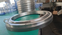 Roulement de rotation à engrenages rectifiés de précision pour table rotative de machine CNC, table d'indexage, équipement photoélectrique, plateforme optique
