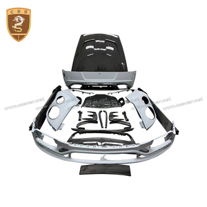 Jupes latérales en fibre de carbone de style MSY, kit carrosserie pour pare-chocs avant de Bentley Continental <span class=keywords><strong>GT</strong></span> 2012-2015, pièces automobiles - Product Image 4
