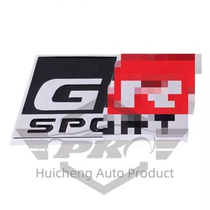 Autocollant 3D en métal pour voiture, emblème de calandre avant pour <span class=keywords><strong>Toyota</strong></span> Alphard Avensis <span class=keywords><strong>Prius</strong></span> Crown Yaris GR SPORT - Product Image 5
