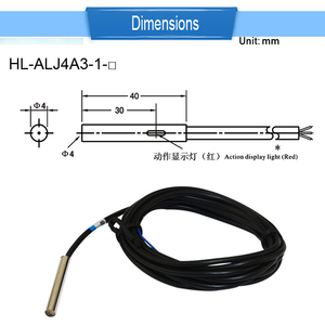 Sensor de proximidad inductivo ALJ4A3-1-Z/P2 ALJ4A3-1Z/D1 ALJ4A3-1Z/D2, interruptor de posición para metales - Product Image 6