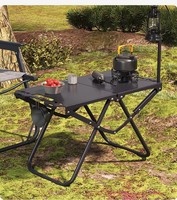 Table tactique d'extérieur, table pliante multifonctionnelle légère, petite table à thé portable pour pique-nique et équipement de camping