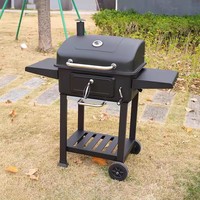 Barbecue au charbon de bois argentin multifonctionnel portable et sans fumée, épaissi, vente en gros directe usine
