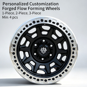 Jantes Beadlock FLowtone 17 pouces 6x139.7 5x127 17x5.5 Jantes tout-terrain pour Cruiser Prado Tacoma Wrangler - Product Image 2