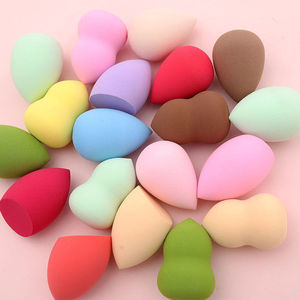 Éponge de Maquillage Lavable à Marque Blanche, Outil Cosmétique Beauté, Orange Rose, Grande, Douce, pour un Application Égale et une Base Parfaite - Product Image 3