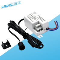 Interrupteur à capteur d'induction mains libres pour éclairage de meubles, AC220V, pour armoire, placard, meuble de rangement