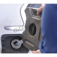 Tanque de combustible de plástico para coche y motocicleta, tanque de gasolina y diésel de 3 litros, jhercan con color rojo, negro, verde del ejército