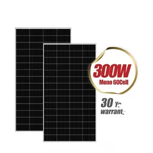 300瓦单晶太阳能电池板1640 * 992毫米60电池300瓦太阳能电池板48v painel太阳能300