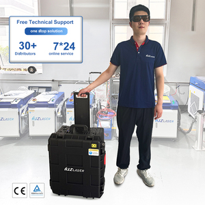 Macchina di Pulizia Laser a Impulsi Mopa da 100W 200W 300W per la Rimozione di Vernici dal Legno e Ruggine, Pulitore Laser da 1000W 2000W - Product Image 1