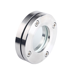 Mirilla de Observación Circular Pulida de Acero Inoxidable con Brida de Sujeción DN50 DN65 DN80 para Ciencia y Tecnología - Product Image 3