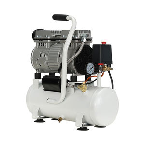 Fabrik preis Ultra <span class=keywords><strong>Silent</strong></span> 1100w * 0,8 mPA 9L Luft kompressor Öl freier Luft kompressor Tragbarer Kolben luft kompressor - Product Image 4