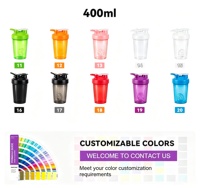 Shaker à protéines en plastique écologique sans BPA, 600 ml, avec logo personnalisé, pour la gym, le sport et la remise en forme