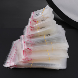 ถุงอะคริลิกใสแบบมีกาวในตัว ขนาด 4x6-12x14 ซม. บรรจุภัณฑ์นำกลับมาใช้ใหม่ได้ สำหรับเครื่องประดับและงาน DIY - Product Image 1