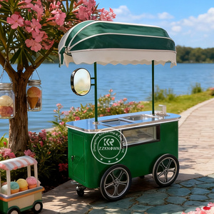 Máquinas Comerciales de Helados, Carrito de Helados Personalizado para la Venta, Solución Europea de Venta Ambulante de Helados - Product Image 1