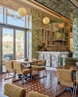 Meubles commerciaux de luxe au design moderne, personnalisés pour les restaurants, les bars, les hôtels, les cafés, projets de tables à manger, ensemble de chaises en bois massif