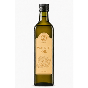 Olio di noce vergine per uso cosmetico e alimentare, flacone da 500 ml - Product Image 1