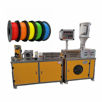Machine d'extrusion de filament 3d, machine d'extrusion de filament d'impression peek