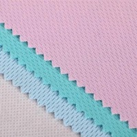 Tissu en maille micro-piqué 100 % polyester ignifuge, imperméable et respirant, teint en fil, effet œil-de-perdrix, pour la literie domestique