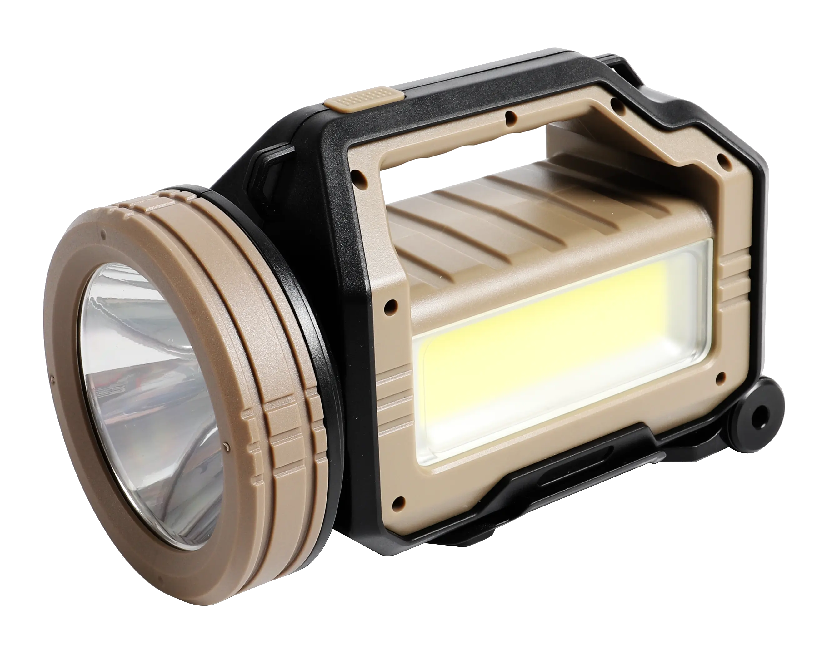 Rechargeable LED Spotlight 9600 mAh Power Bank Multi Function Floo Camping Flashlight Waterproof Searchlight