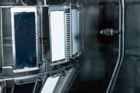 Machine d'essai de résistance aux intempéries au xénon SOLARTEK SKX6500 en acier pour laboratoire, protection IP55, haute précision 5%, 6500W, compression ASTM 1