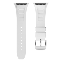 Bracelet de montre sport en silicone tendance pour Watch Ultra 3 49mm/45mm Iwatch 11/10/9, boucle en caoutchouc respirant, fermoir déployant