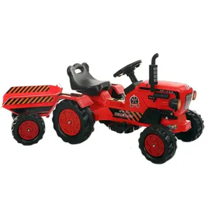 Toptan ucuz elektrikli çocuk traktör binilen oyuncaklar pedal traktör/elektrikli çocuklar Mini traktör 2-10 yıl