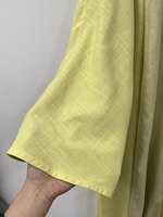 couleur pure OEM/ODM pour femmes musulmanes fabriquées en Chine Abaya de Dubaï American Simple Open Design Loose Size