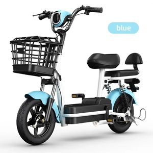 48V 50km Range Electric <b>Bicycle</b> Two-Wheel Smart Bike with Brushless Motor and Carbon Steel <b>Frame</b> LED Display and Sensor - Product Image 3