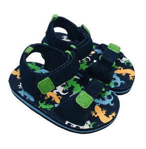 Nouveau <span class=keywords><strong>Pas</strong></span> <span class=keywords><strong>Cher</strong></span> Vert Dinosaure Chine Fait Des Enfants Garçons Sandales - Product Image 4
