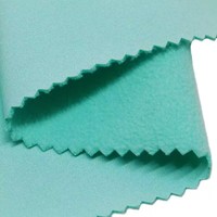 Tissu Softshell en polyester de bonne qualité, tissu polaire collé TPU extensible à 4 voies pour veste d'extérieur
