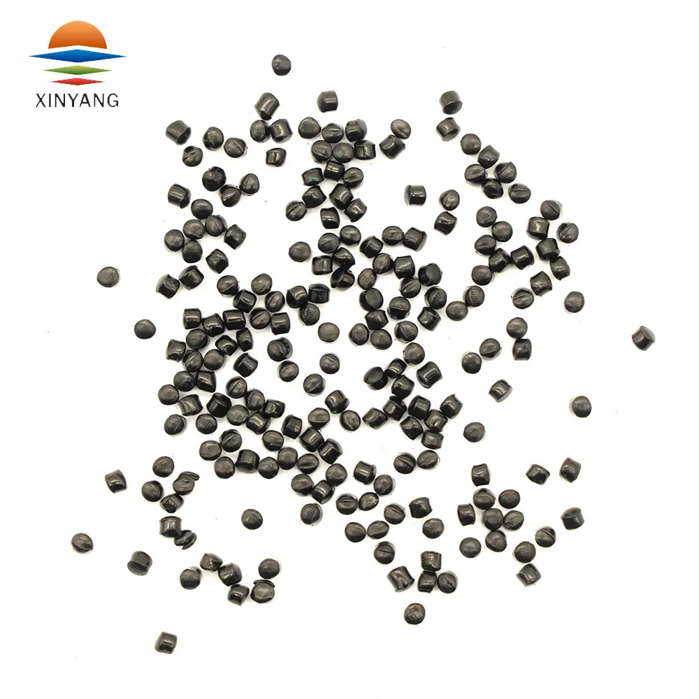 High Brightness Factory Price Drawing Grade Black Masterbatch Raw Plastic Pellets For Woven Bags