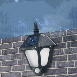 Solar Outdoor Wall Lamp With <b>Motion</b> <b>Sensor</b> Waterproof <b>LED</b> <b>Light</b> For Home Courtyard Street Lighting - Product Image 4
