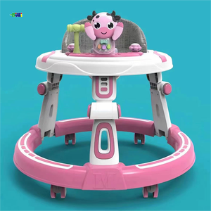 Marche-bébé multifonctionnel avec fonction anti-retournement, pour apprendre à marcher, avec roues et siège - Product Image 2