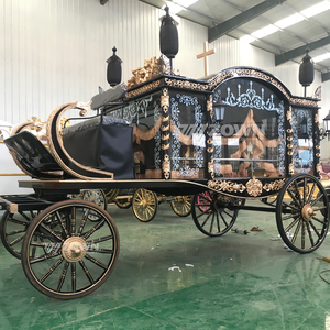 Carroza Eléctrica a Batería para Caballos, Carroza Fúnebre, Carroza para Funerales, Alta Calidad a Bajo Precio, Transporte Especial - Product Image 6