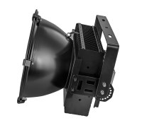 Reflector LED de Alta Potencia para Mástiles Altos, Clasificación IP65, Aluminio, Lente de Panal Antideslumbrante