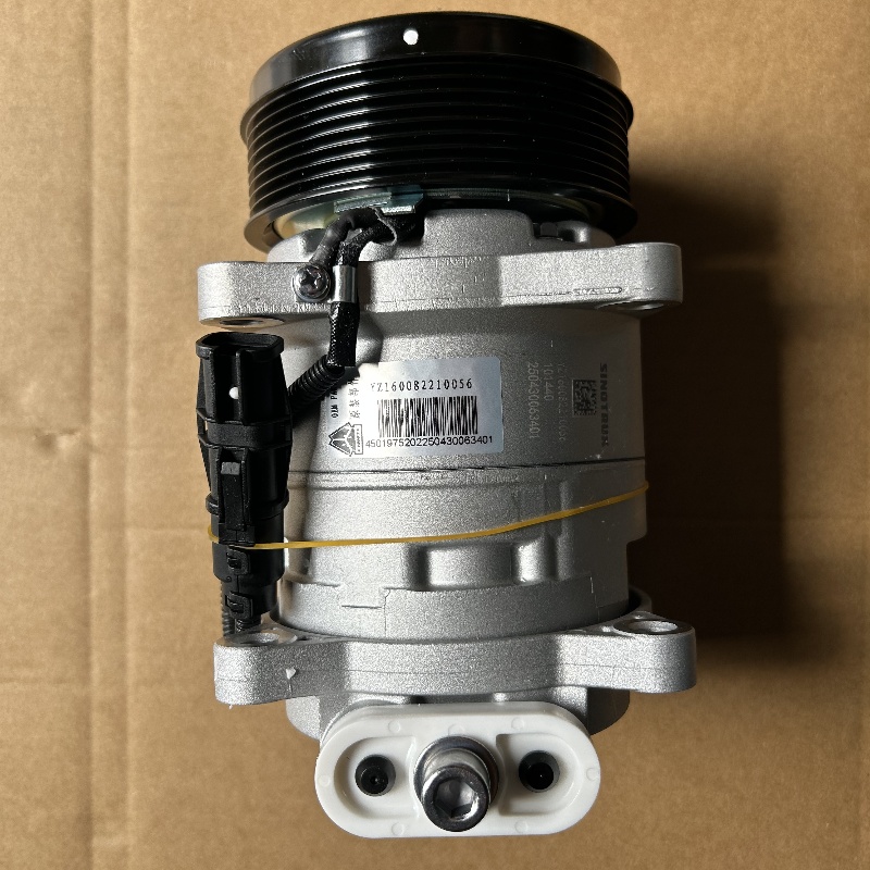 YZ160082210056 SINOTRUK SITRAK SE7H15 A/C Kompresörü Yeni 24V
