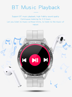 Reloj Inteligente Redondo Más Barato con Llamadas Bluetooth, Precio de Fábrica, Reloj Móvil, Reloj Inteligente Deportivo para la Salud, para Teléfono Celular