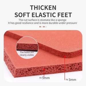 Proveedor de soluciones Espuma de goma de silicona Esponja de silicona de alta temperatura Hoja de espuma de silicona resistente a químicos ignífugos - Product Image 5