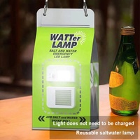 Lampe à sel d'eau portable TAIKOO, dernière lampe LED d'urgence alimentée à l'eau salée, lumière d'ambiance