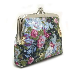 Porte-monnaie en toile vintage à fleurs roses porte-monnaie à sublimation porte-monnaie à impression personnalisée mini porte-monnaie à fermeture éclair - Product Image 2