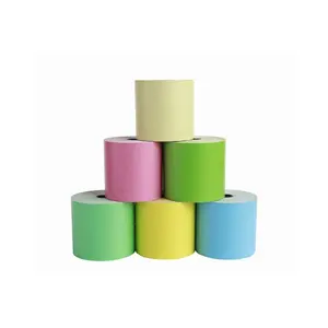 Oem Competitive Price 80*80Mm 57*50Mm Colorful Thermal Paper Rolls Custom Print