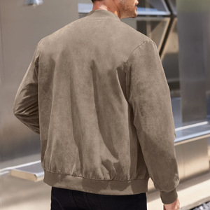 Cardigan en polyester pour <span class=keywords><strong>homme</strong></span> PASUXI avec logo personnalisé, fermeture éclair, coupe ajustée, tricot d'hiver, veste décontractée rétro à manches longues pour <span class=keywords><strong>homme</strong></span> - Product Image 5