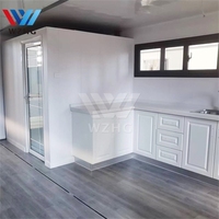 Wzh Chine Maison Conteneur 3 Chambres Kits Maison Modulaire 40 Pieds