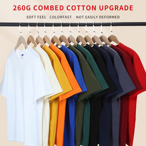 Camisetas Oversize de Algodón Grueso al por Mayor para Hombre, Estilo Urbano, Servicio OEM ODM, Directo de Fábrica, Personalizables, Transpirables - Product Image 2