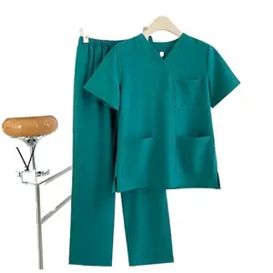Uniforme Médico Quirúrgico Elástico de Secado Rápido para Hombre y Mujer, Uniforme de Trabajo de Alta Gama para Personal Médico de Verano - Product Image 2