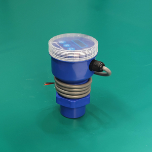 Jiangsu Wanbang Instrument Geïntegreerd Lcd-Scherm 2-Wire 4-20ma Uitgang Ultrasone Niveau Sensor Kleine Sonde